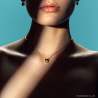 Idol Beauty Collar de Plata Baño de Oro 18K | Hello Kitty Diamonds