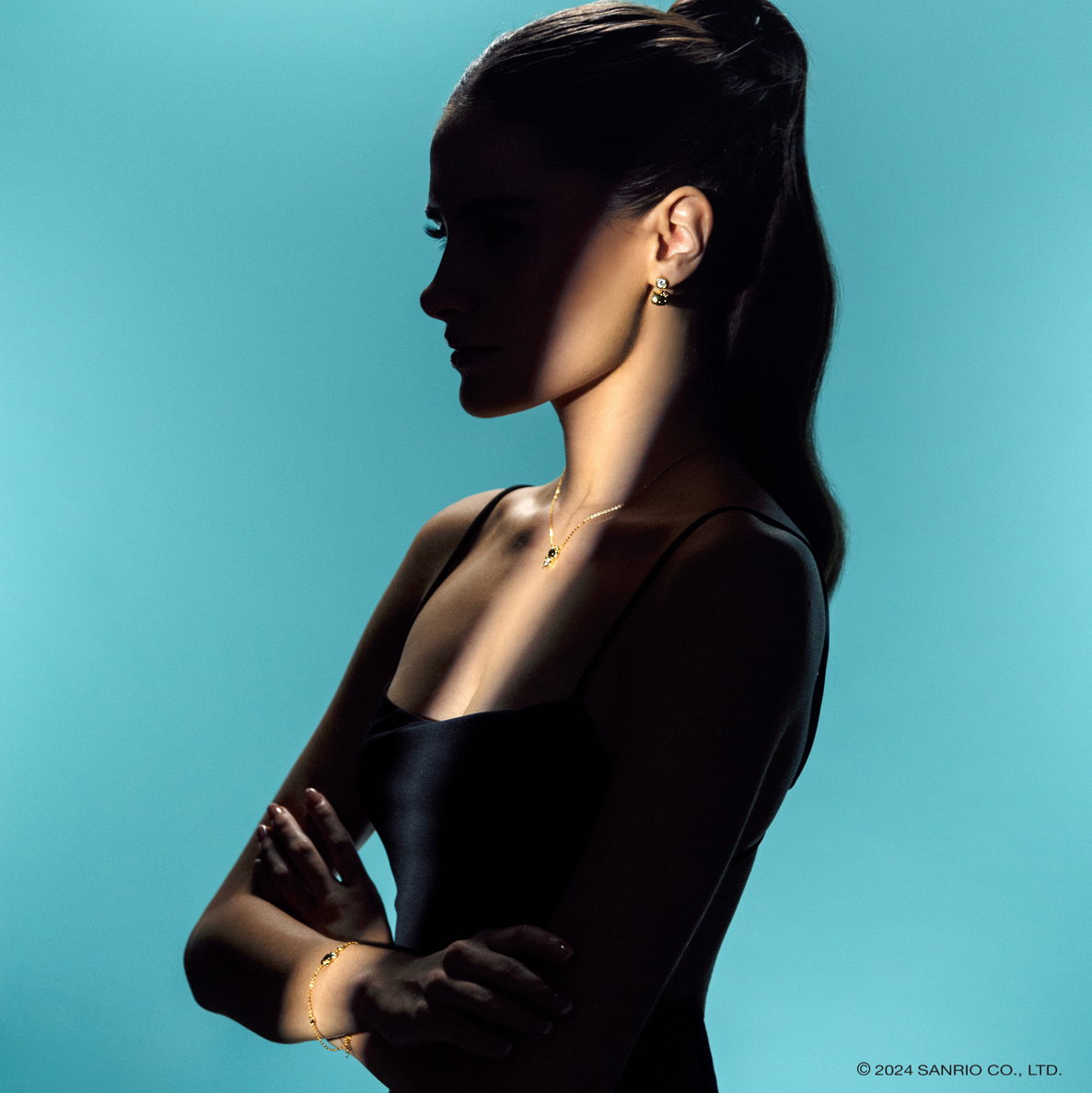 Colección Joyeria Fina de Plata Baño de Oro 18K | Hello Kitty Diamonds