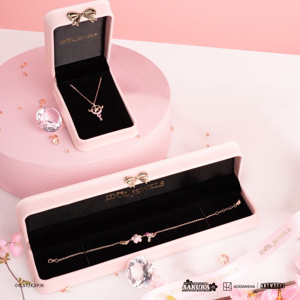 Colección Joyería Fina | Plata con Baño de Oro Rosa 18K | Cardcaptor Sakura