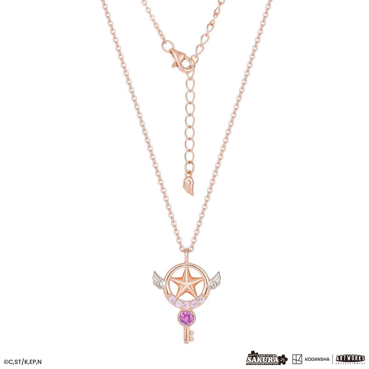 Colección Joyería Fina | Plata con Baño de Oro Rosa 18K | Cardcaptor Sakura