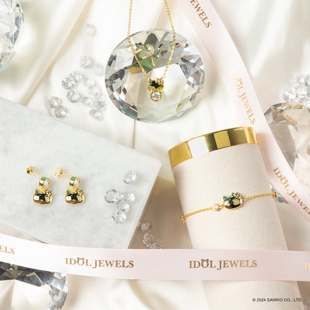 Colección Joyeria Fina de Plata Baño de Oro 18K | Hello Kitty Diamonds