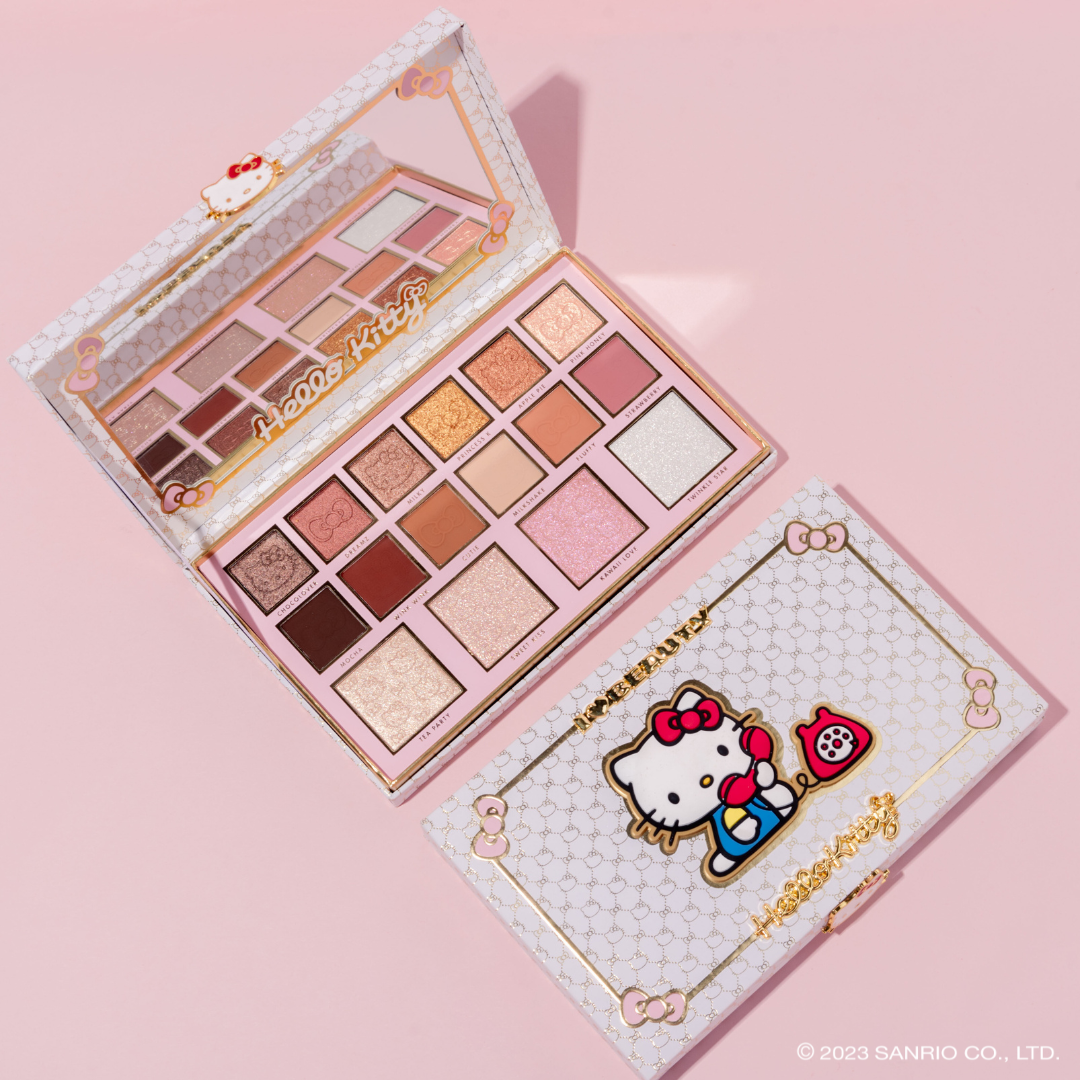 Paleta de Sombras e Iluminadores Hello Kitty