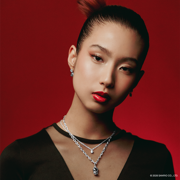 Chunkylicious Necklace | 18k Gold-Plated Stainless Steel | Hello Kitty