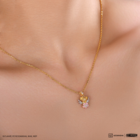 Idol Beauty Collar Kero | Plata con Baño de Oro 18K | Cardcaptor Sakura