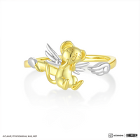 Idol Beauty Anillo Kero | Plata con Baño de Oro 18K | Cardcaptor Sakura