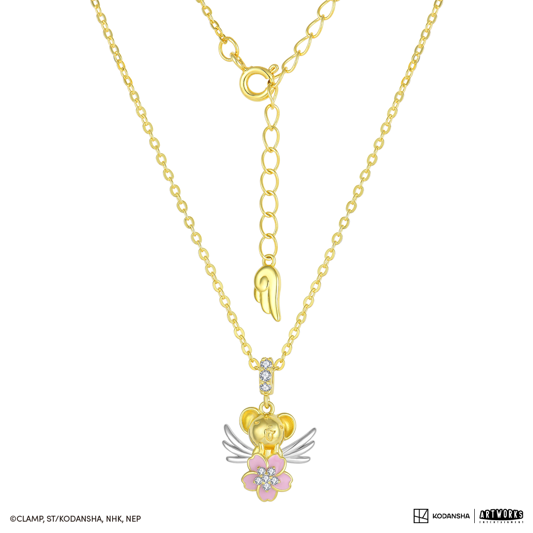 Collar Kero | Plata con Baño de Oro 18K | Cardcaptor Sakura