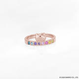 Anillo Eternal Love | Plata con Baño de Oro Rosa 18k | Hello Kitty