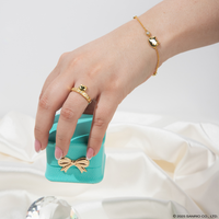 Idol Beauty Anillo Eternal Love | Plata con Baño de Oro 18k | Hello Kitty