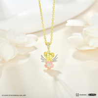 Idol Beauty Collar Kero | Plata con Baño de Oro 18K | Cardcaptor Sakura