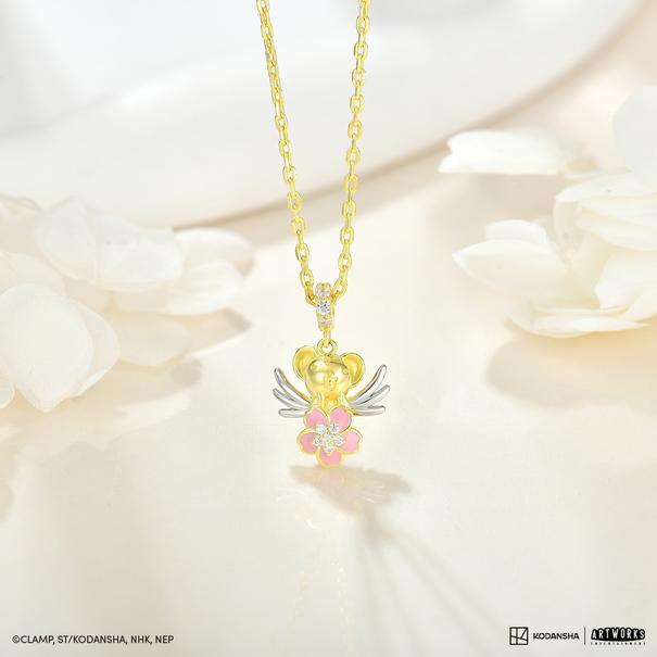 Collar Kero | Plata con Baño de Oro 18K | Cardcaptor Sakura