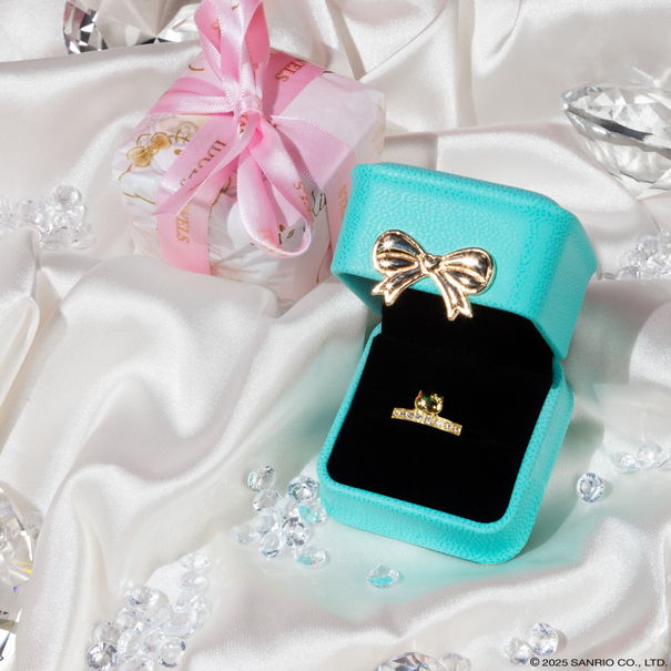 Anillo Eternal Love | Plata con Baño de Oro 18k | Hello Kitty