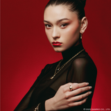 Anillo Chunkylicious | Acero Inoxidable Baño de Oro 18k | Hello Kitty