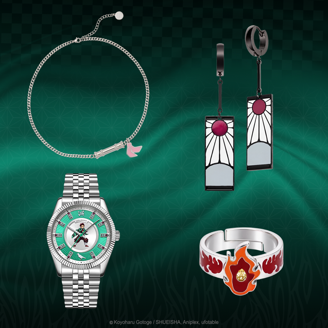 Colección de Joyería VIP Demon Slayer: Kimetsu no Yaiba