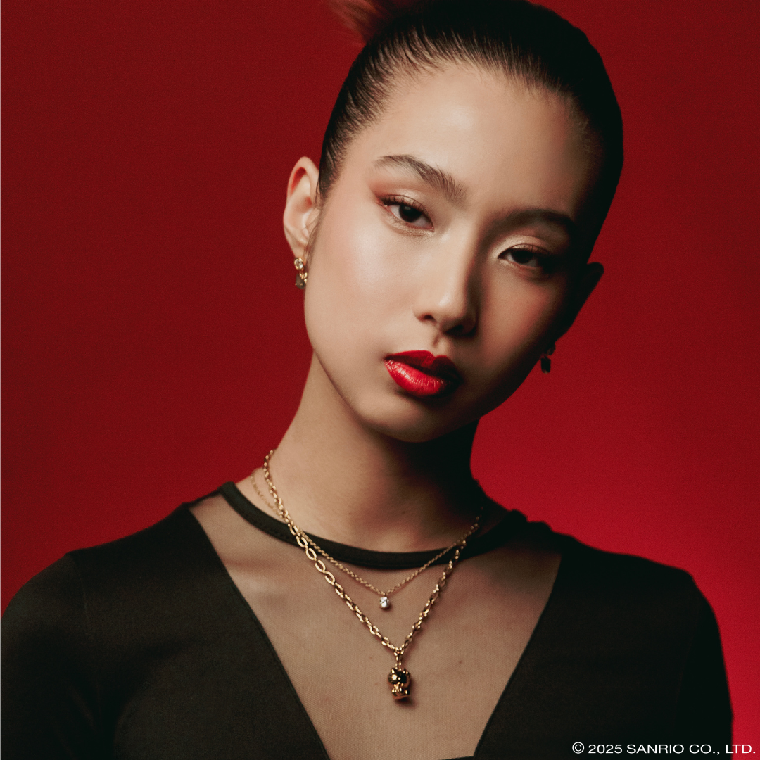 Chunkylicious Necklace | 18k Gold-Plated Stainless Steel | Hello Kitty