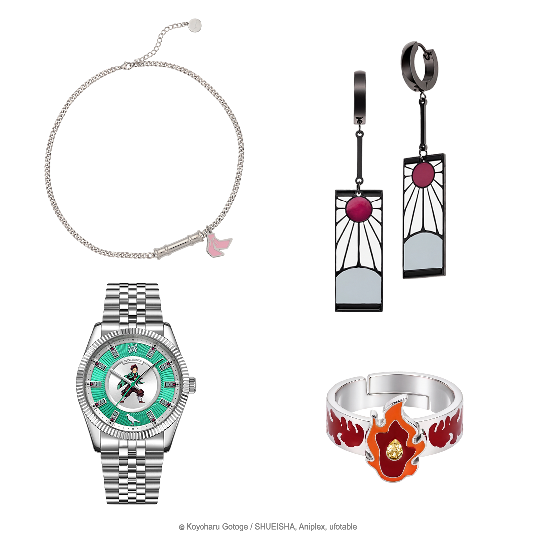 Colección de Joyería VIP Demon Slayer: Kimetsu no Yaiba