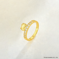 Idol Beauty Anillo Eternal Love | Plata con Baño de Oro 18k | Hello Kitty