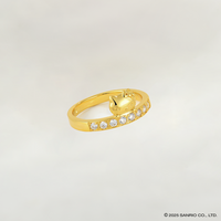 Idol Beauty Anillo Eternal Love | Plata con Baño de Oro 18k | Hello Kitty
