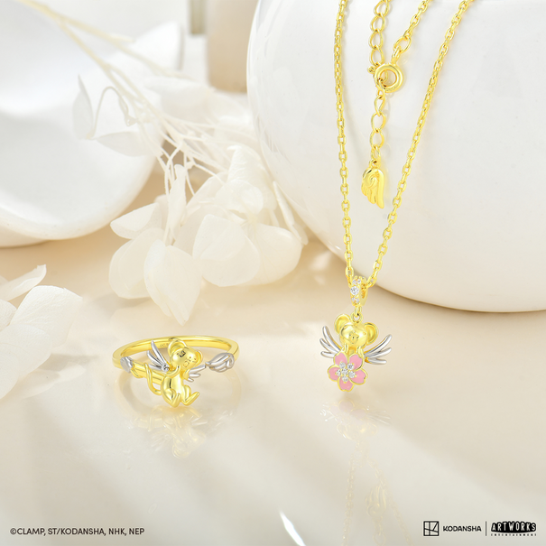 Colección Kero | Plata con Baño de Oro 18K | Cardcaptor Sakura