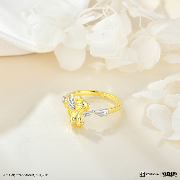 Anillo Kero | Plata con Baño de Oro 18K | Cardcaptor Sakura