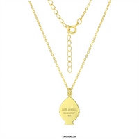 Idol Beauty Collar Madoka Kaname Soul Gem | Plata con Baño de Oro 18k  | Puella Magi Madoka Magica