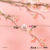 Brazalete Llave del Sello | Plata Baño de Oro Rosa 18K | Cardcaptor Sakura