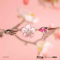 Idol Beauty Brazalete Llave del Sello | Plata Baño de Oro Rosa 18K | Cardcaptor Sakura