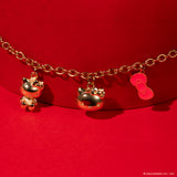 Chunkylicious Collection | 18k Gold-Plated Stainless Steel | Hello Kitty