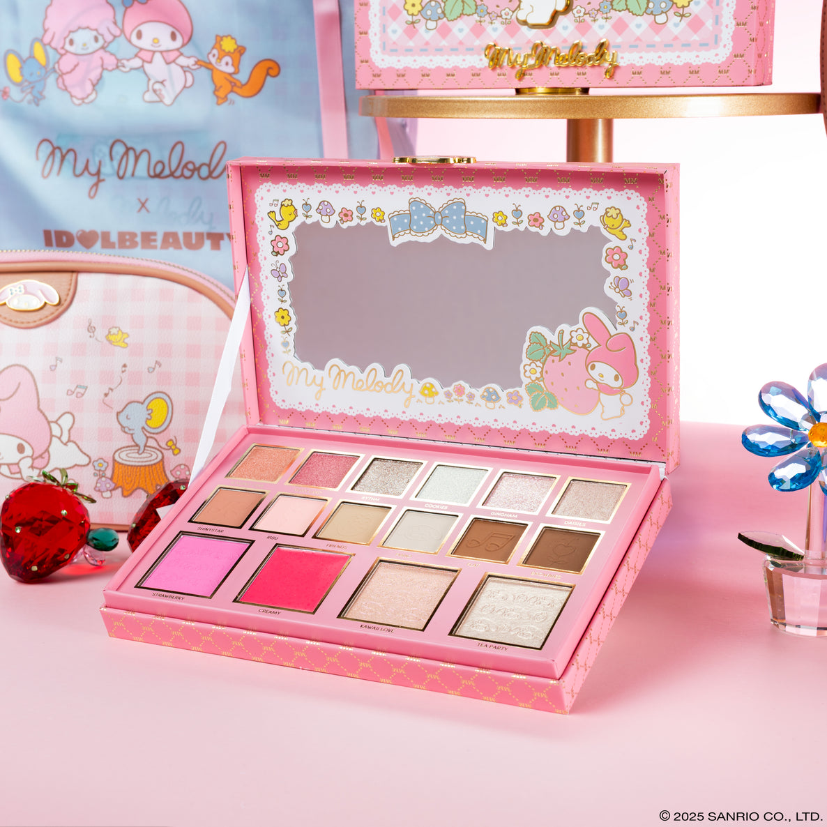Eyeshadow, Blush and Highlighter Palette | My Melody