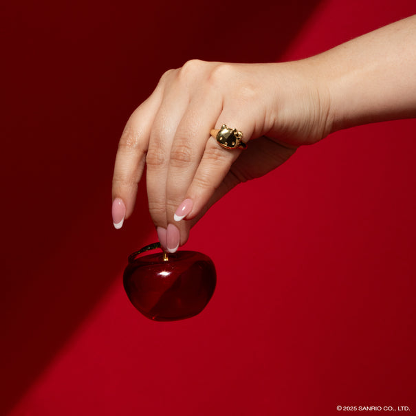 Chunkylicious Ring | 18k Gold-Plated Stainless Steel | Hello Kitty
