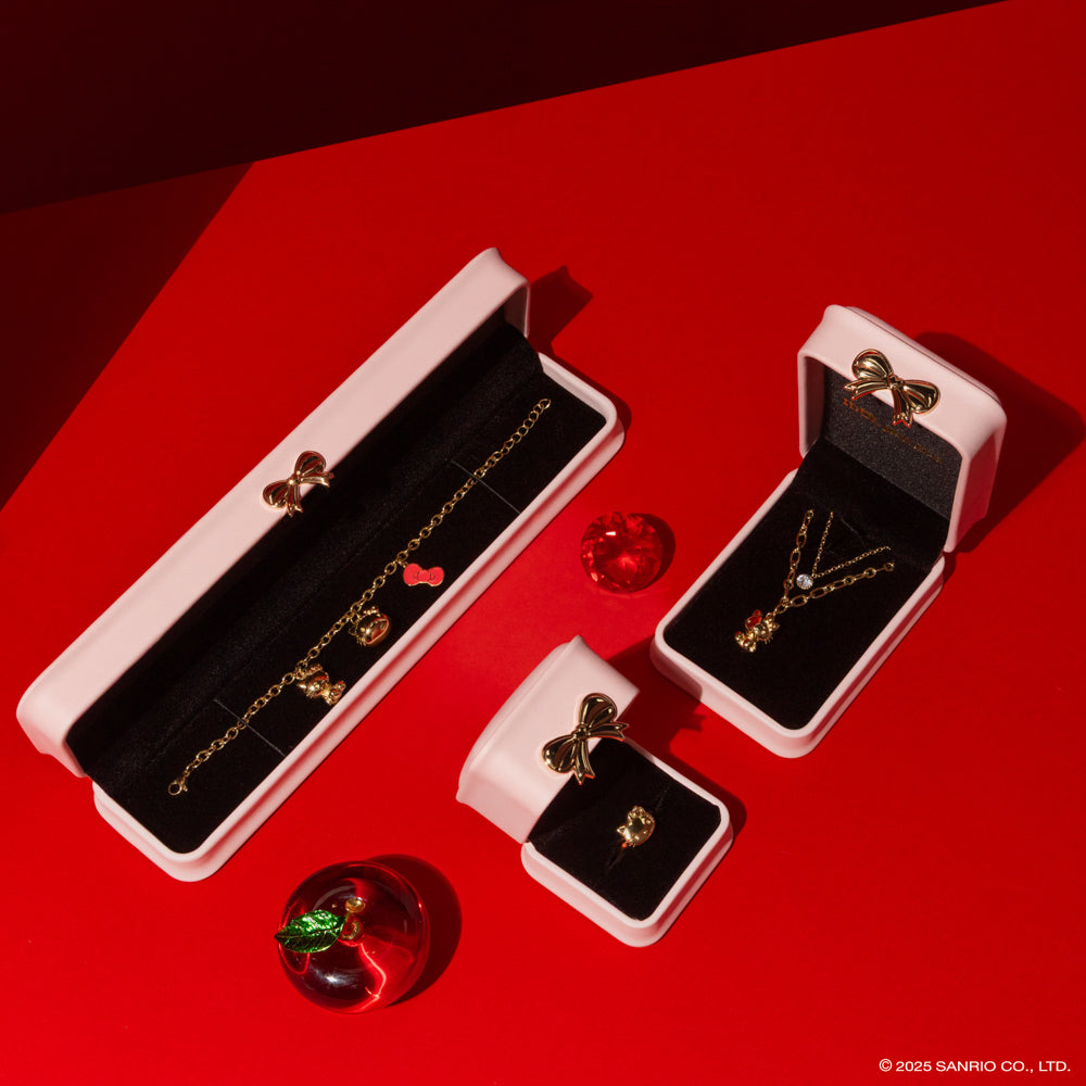 Chunkylicious Collection | 18k Gold-Plated Stainless Steel | Hello Kitty