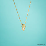 Collar de Plata Baño de Oro 18K | Hello Kitty Diamonds
