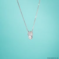 Idol Beauty Colección Joyería Fina de Plata Baño de Oro Blanco 18K | Hello Kitty Diamonds