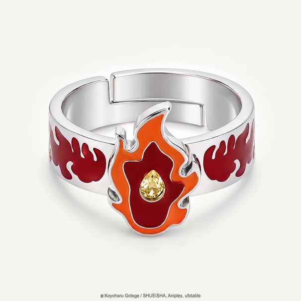 Anillo Rengoku | Acero Inoxidable | Demon Slayer: Kimetsu no Yaiba