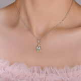 Charm Colgante Papá | Plata con Baño de Oro de 18k  | Mi Familia