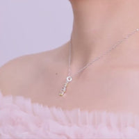 Idol Beauty Charm Colgante Abuelo | Plata con Baño de Oro de 18k  | Mi Familia