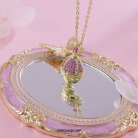 Idol Beauty Collar Madoka Kaname Soul Gem | Plata con Baño de Oro 18k  | Puella Magi Madoka Magica