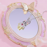 Idol Beauty Charm Colgante Gato | Plata con Baño de Oro de 18k  | Mi Familia